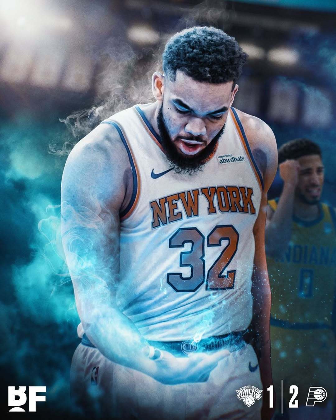 关于尼克斯控卫关键时刻发挥突出，带领球队获得胜利的信息